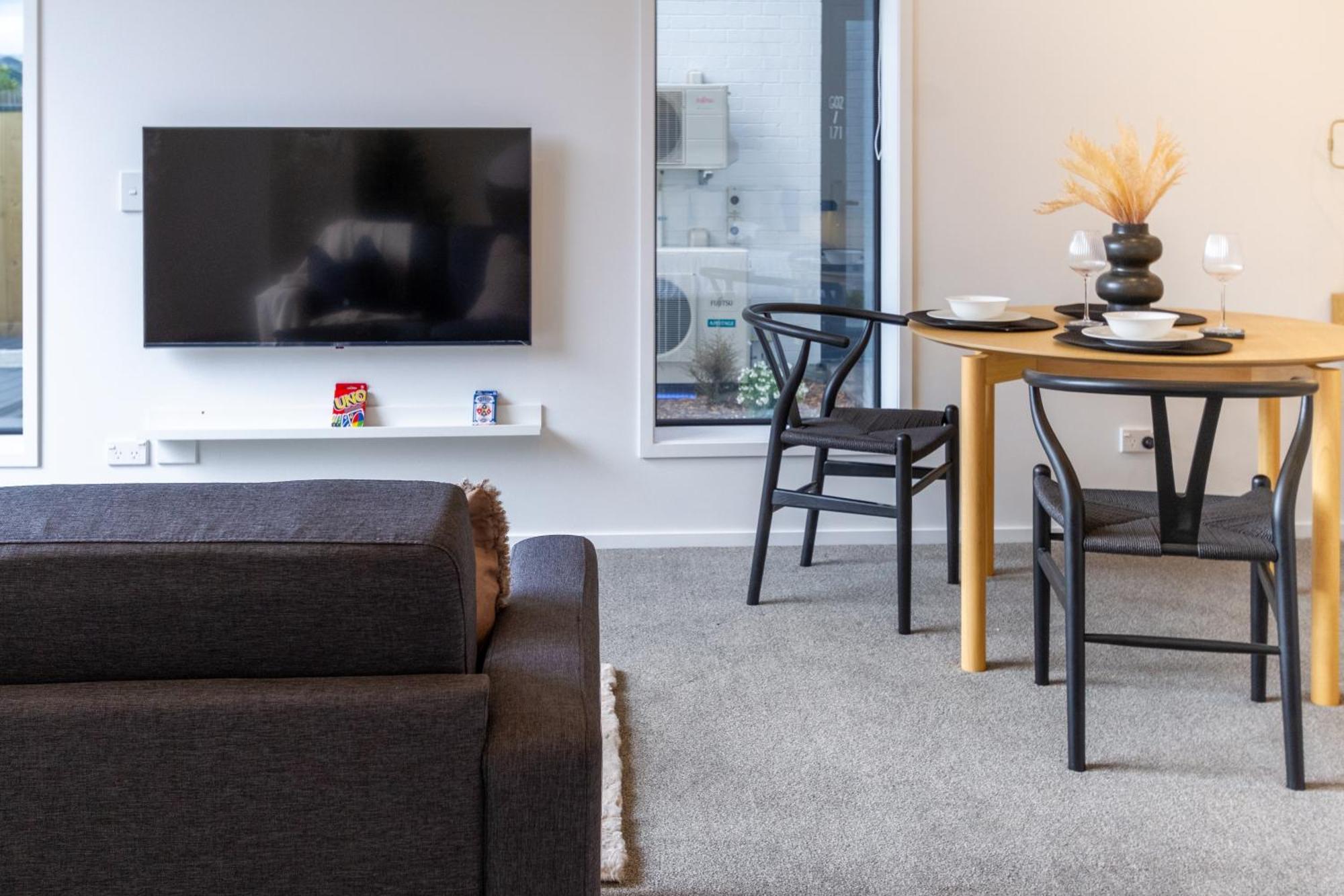 Single Level Studio, Cbd Escape: King Bed Christchurch Ngoại thất bức ảnh