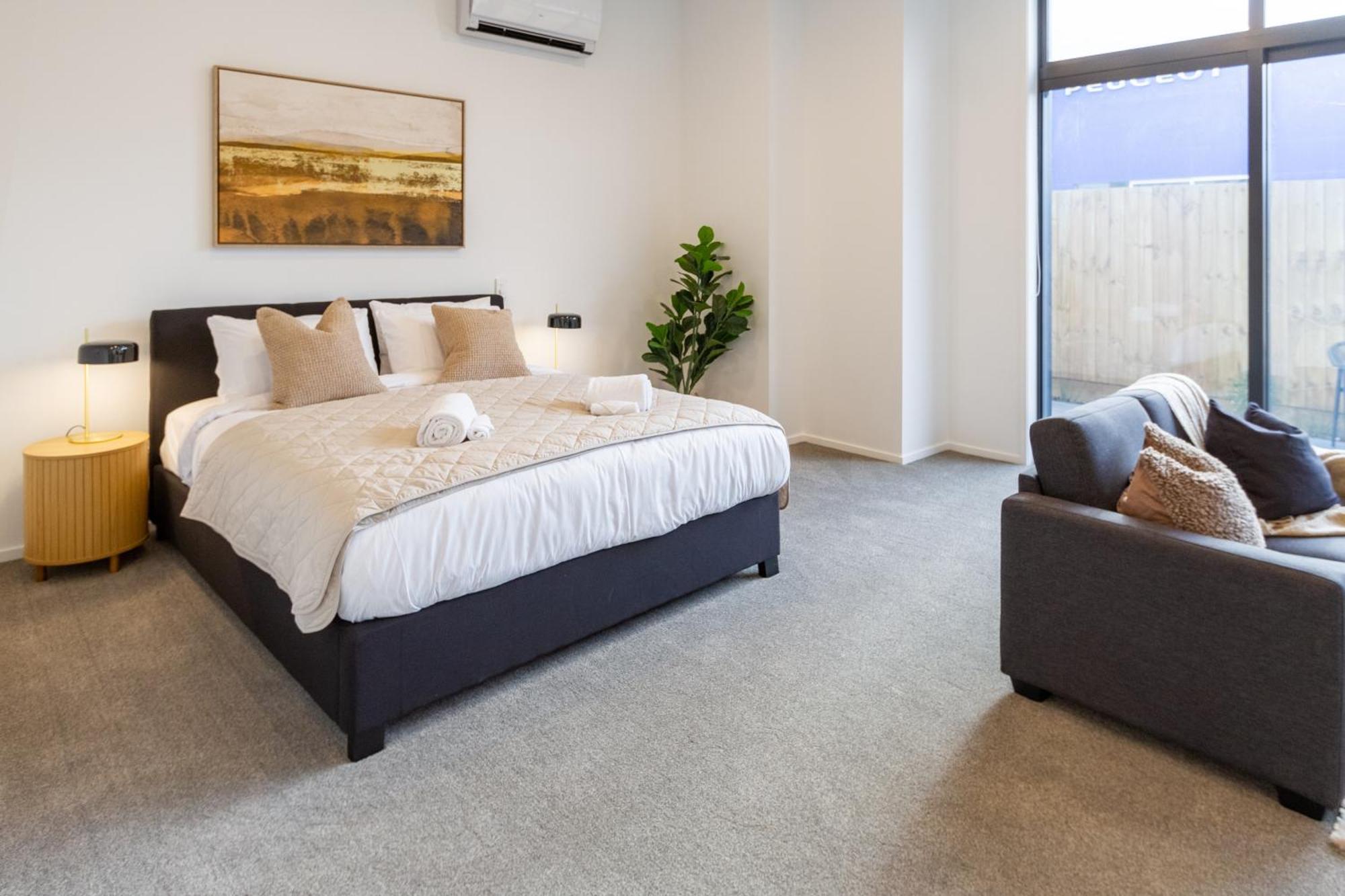 Single Level Studio, Cbd Escape: King Bed Christchurch Ngoại thất bức ảnh